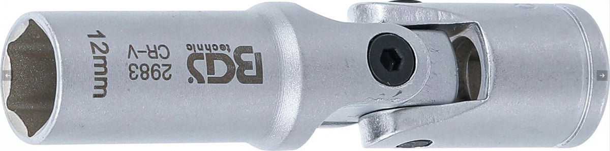 Galvutė kaitinimo žvakėms dvylikakampė šarnyrinė | 10 mm (3/8") | 12 mm (2983)