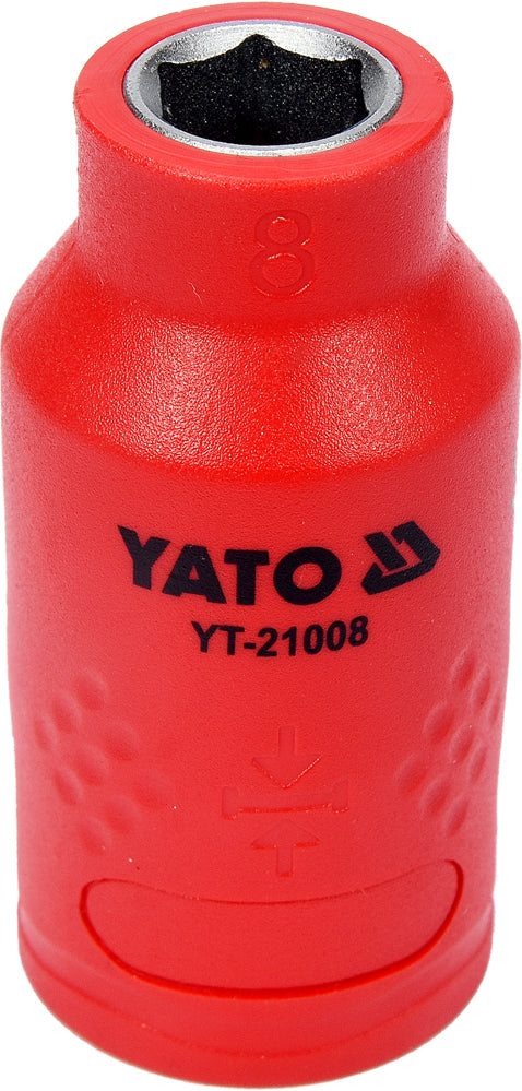 Galvutė izoliuota 8 mm, 3/8" VDE (YT-21008)
