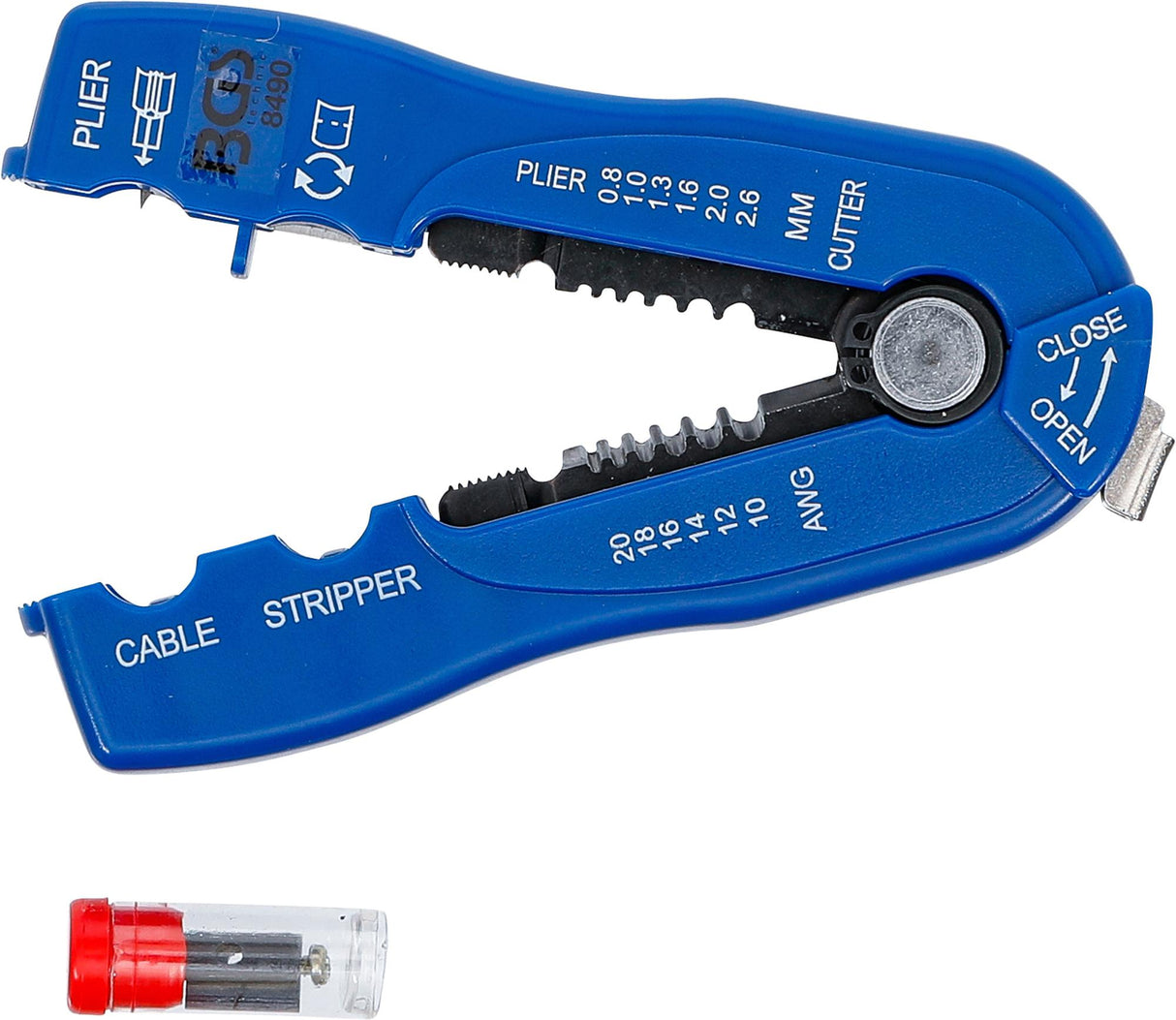 Įrankis elektros darbams 2-IN-1 | 0,8 - 2,6 mm (8490)