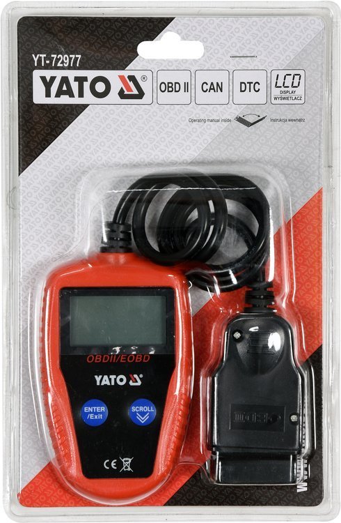 OBDII MULTILINGUAL SCAN TOOL (YT-72977)