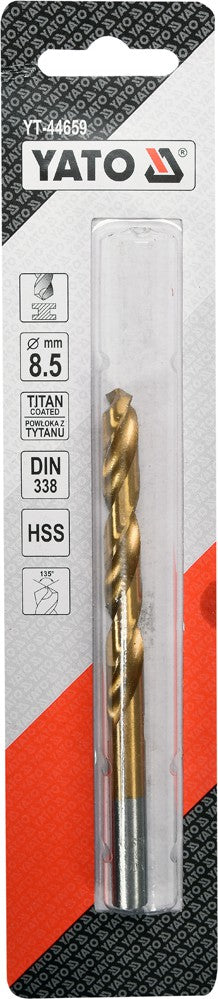 Сверло по металлу HSS-TIN 8.5 mm