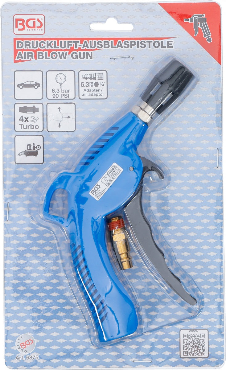 Oro pūtimo pistoletas | su Turbo Venturi purkštuku (6875)