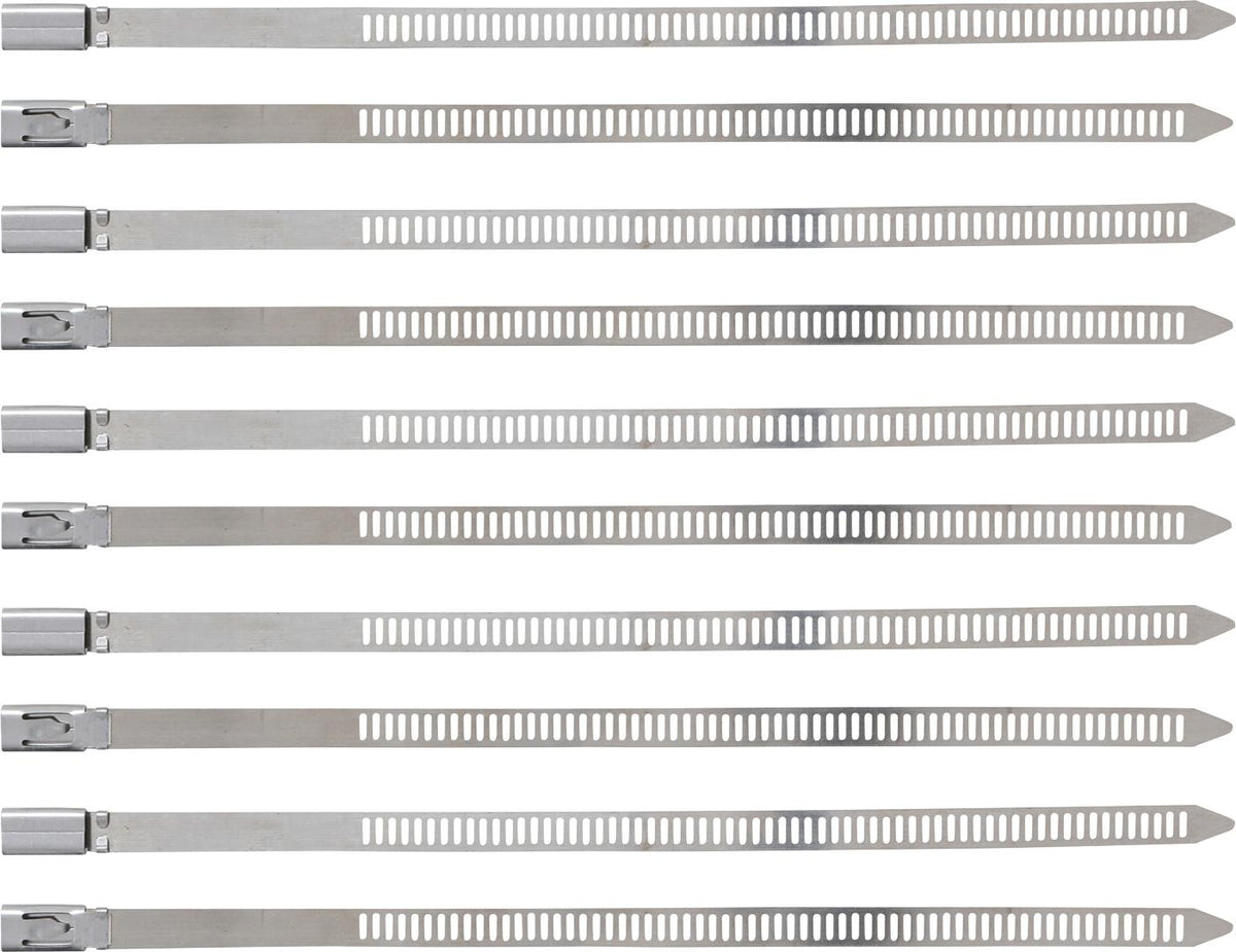 Kabelių jungčių asortimentas | Nerūdijantis plienas | 7,0 x 200 mm | 10 vnt. (80780)