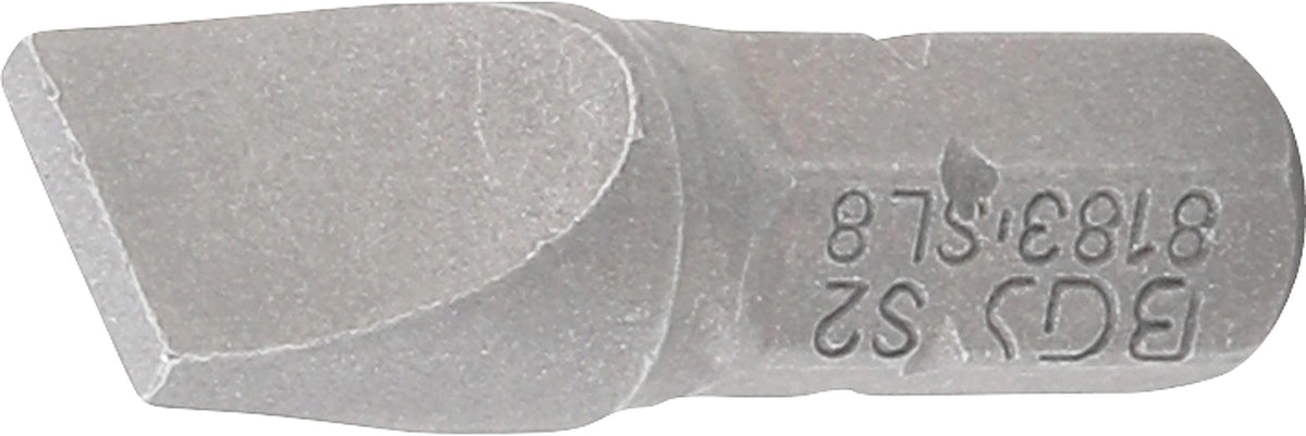 Бита шлицевая | 6,3 mm (1/4") | SL 8 mm