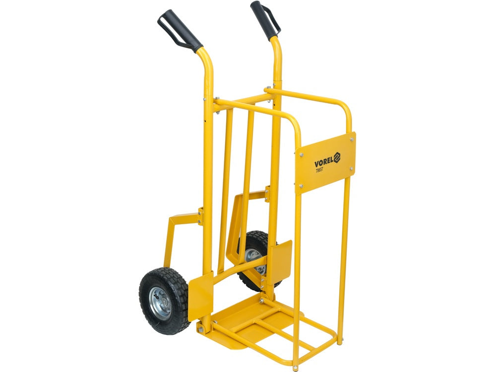 Malkų transportavimo vežimėlis | su pripučiamais ratais | 200 kg (78657)