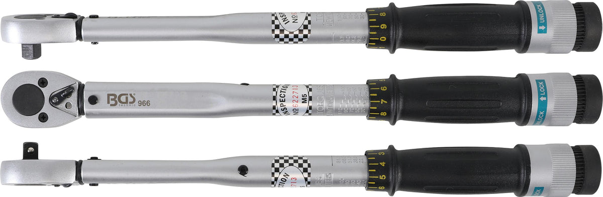 Dinamometrinis raktas | "Workshop" | 10 mm (3/8") | 20 - 110 Nm (966)