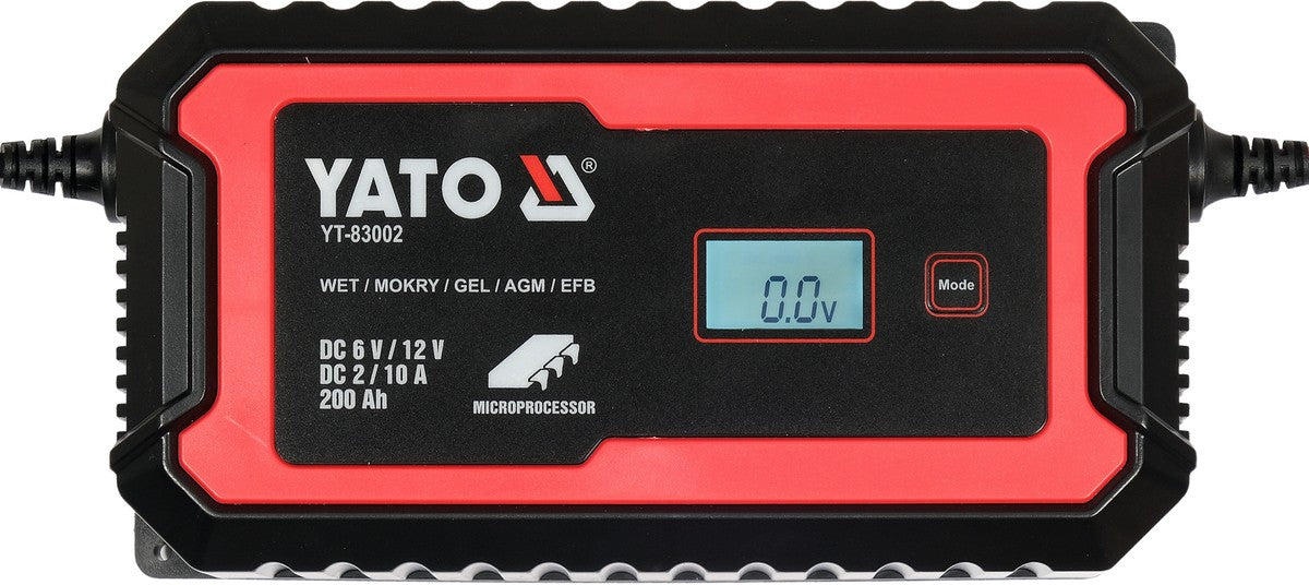 Pakrovėjas 6 V ir 12 V akumuliatorių įkrovimui | 6V/2A, 12V/10A (YT-83002)
