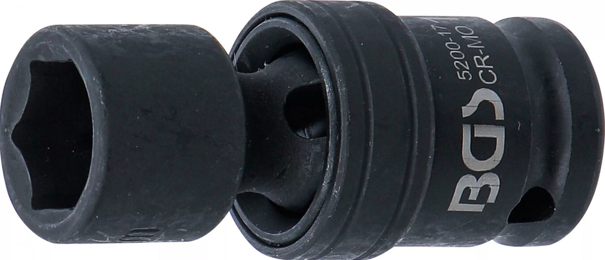 Galvutė smūginė šarnyrinė | 12,5 mm (1/2") | 17 mm (5200-17)