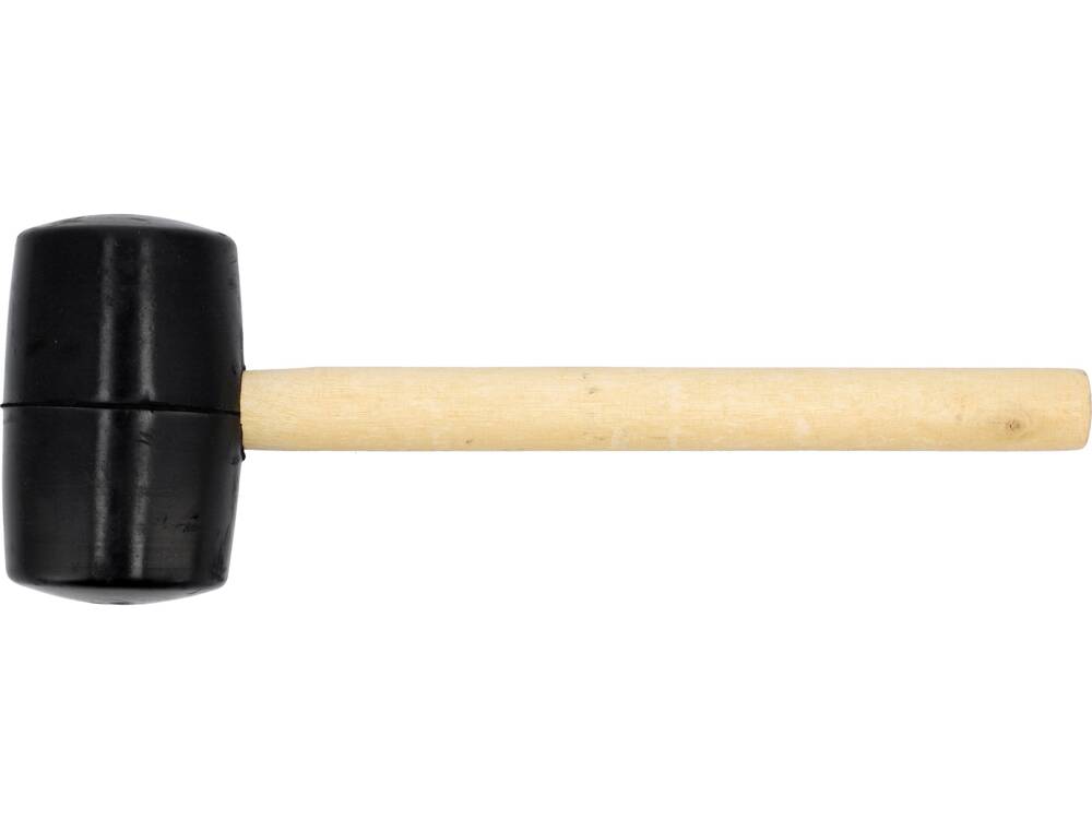 Guminis plaktukas medine rankena 720g/70mm (33900)