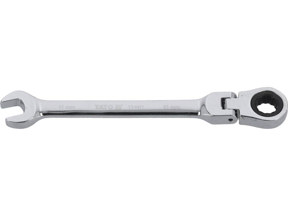Raktas su terkšle vartoma galvute | 11 mm (YT-1677)