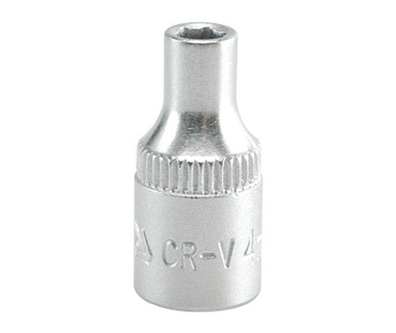 SOCKET 4MM 1/4" 6PT CV REGULAR (YT-1401)