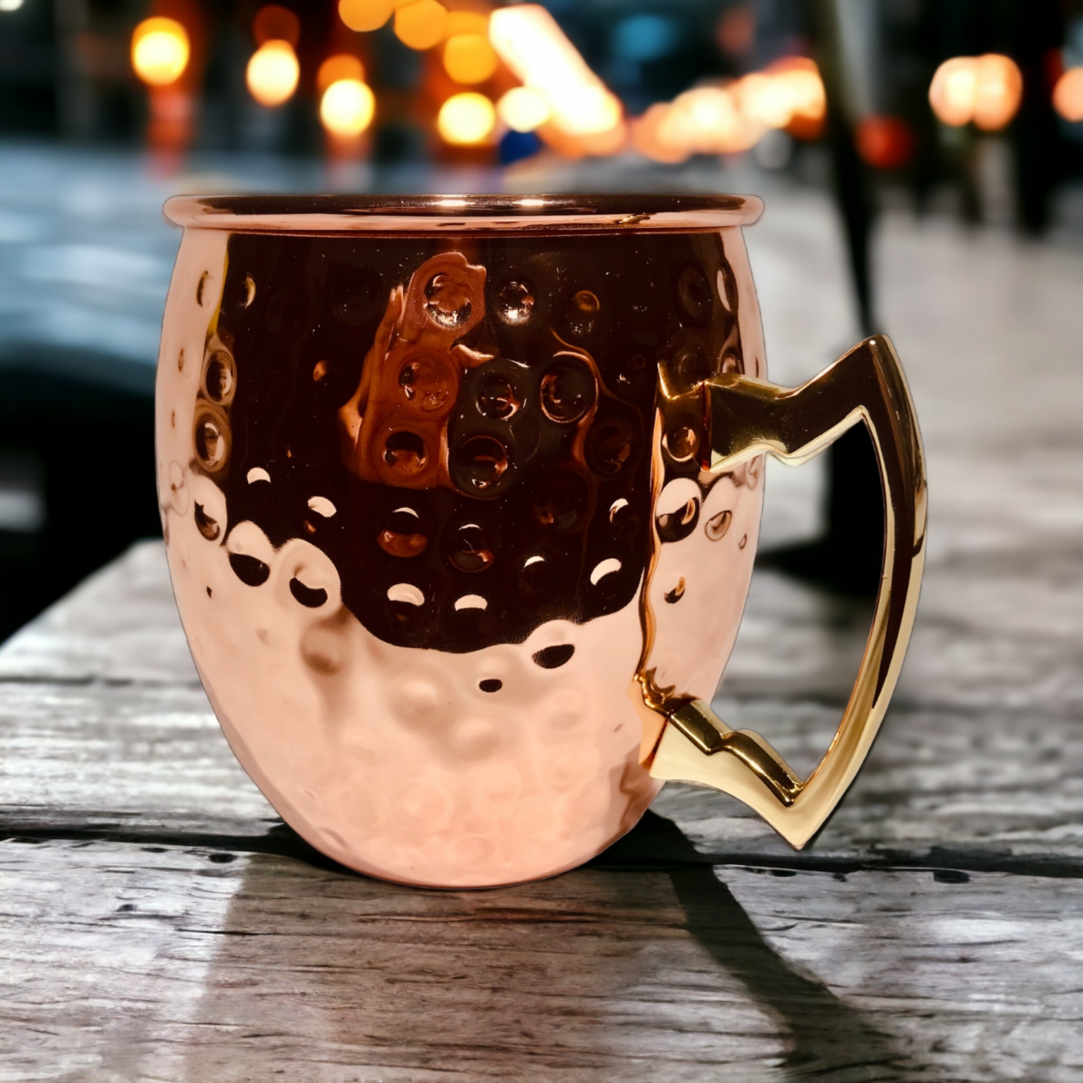Kokteilinė MOSCOW MULE | varis-nerūdijantis plienas | Ø93x122x100MM | 500ML (69524)