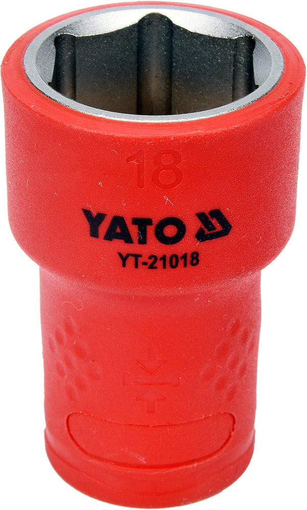 Galvutė izoliuota 18 mm, 3/8" VDE (YT-21018)