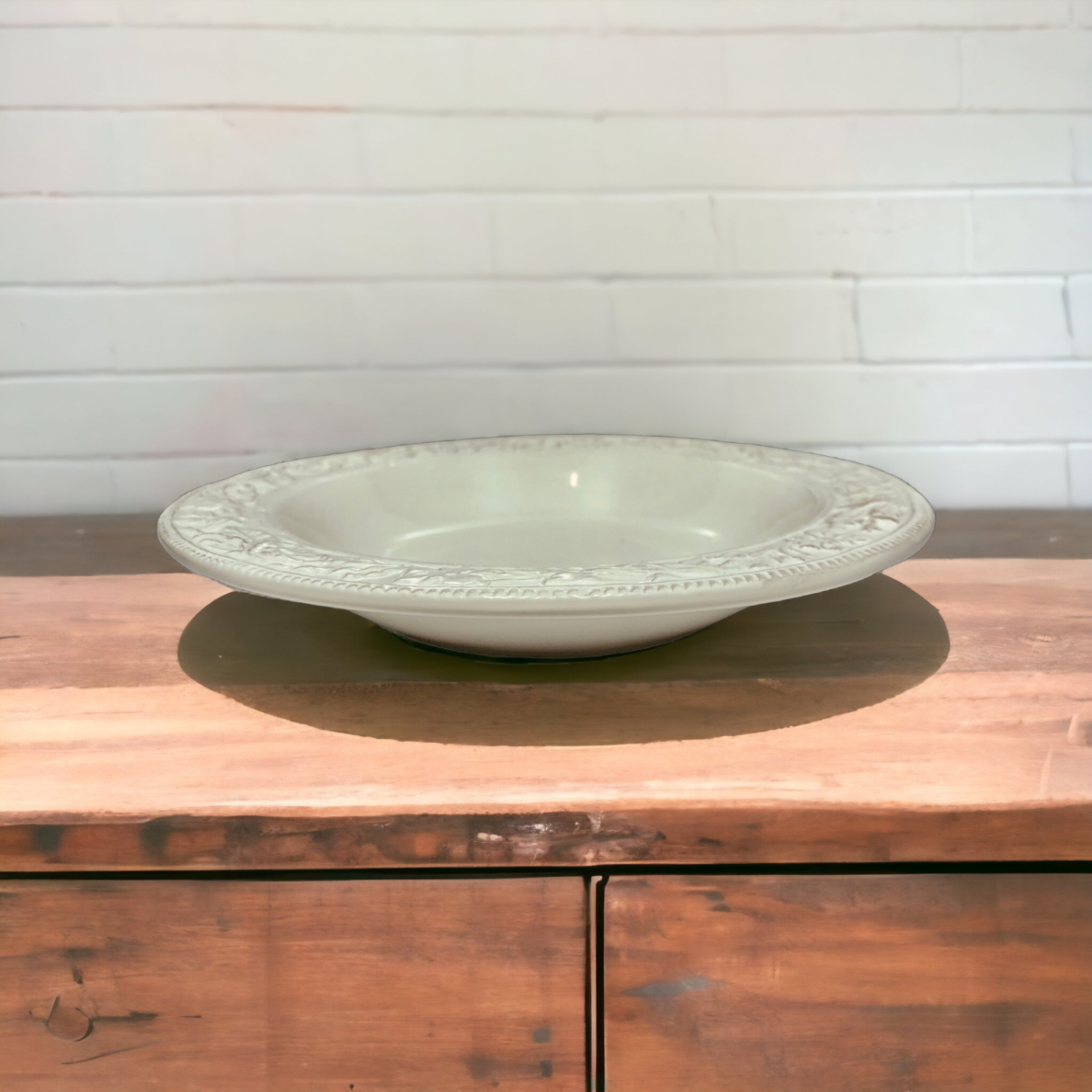 Gili lėkštė ETRUSK | balta | porcelianas | Ø22CM | H3.5CM (59952)