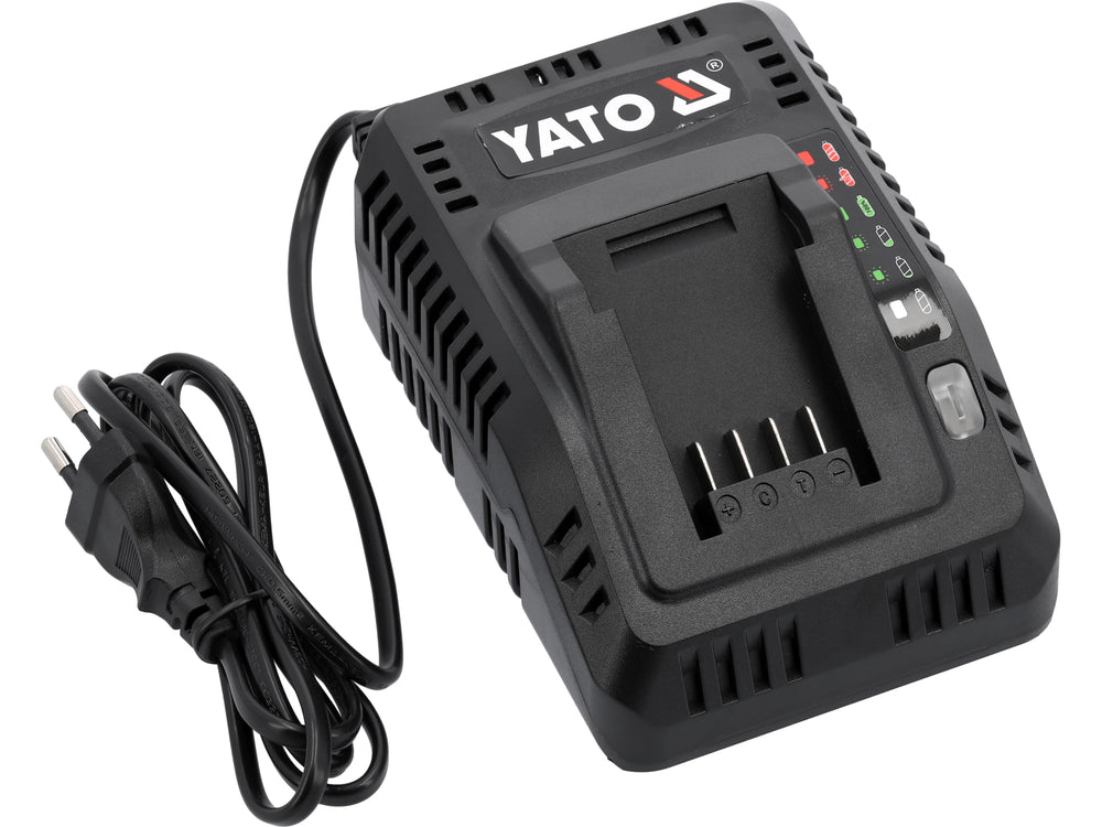 2 X 4.0 AH BATTERIES AND FAST 4.5A CHARGER KIT | 18V (YT-828510)