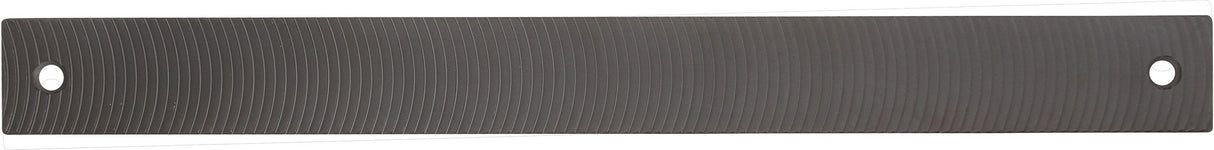 Dildė obliui kėbulo darbams | grubi | pusmėnulio formos | 350 x 35 x 4 mm (3217)
