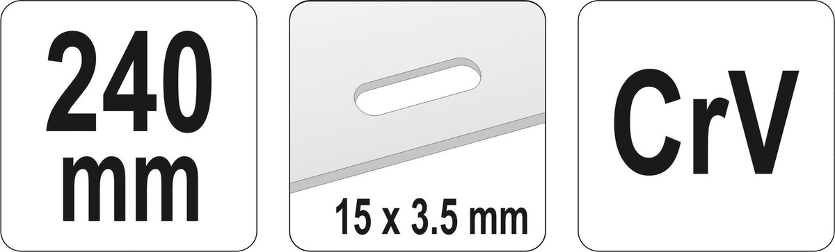 Клещи по металлу | для вырезания отверстий 15 x 3,5 mm | 240 mm