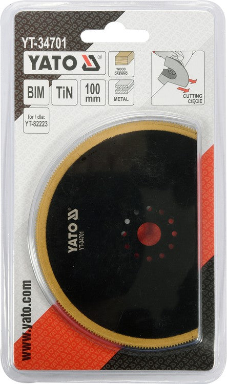 BLADE BIM-TIN W: 100MM (YT-34701)