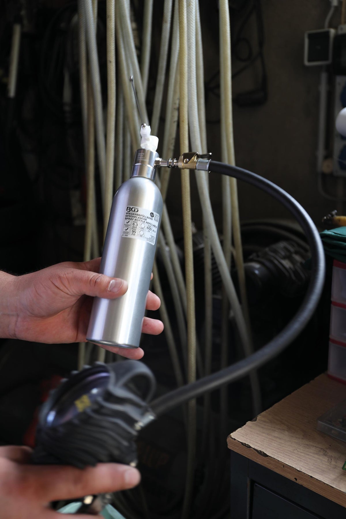AIR SPRAY BOTTLE | ALUMINIUM | 650 ML (9393)