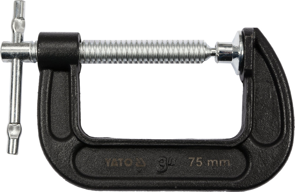 Струбцина с винтом "C" типа 3", 75 mm