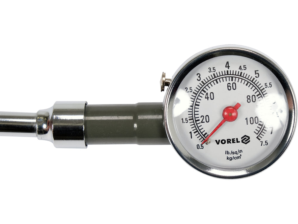 Manometras dvigubiems ratams | 0.5-7.5 bar (82650)