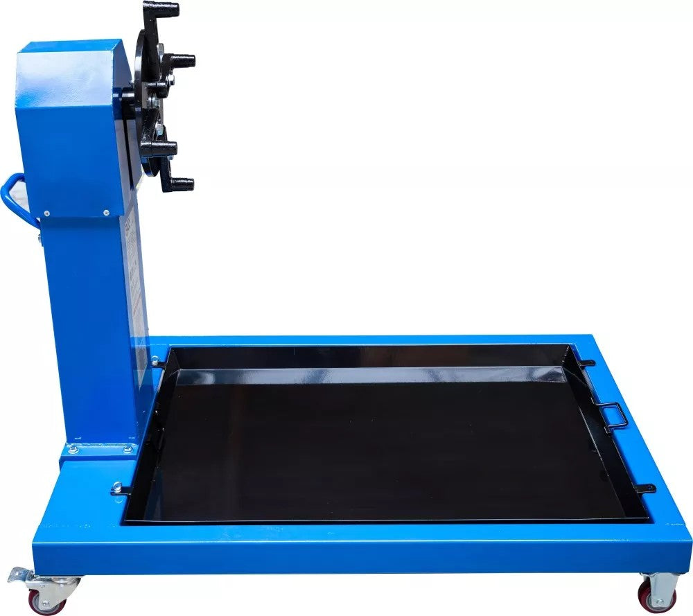 Stendas varikliui su įrankių dėklu | Heavy Duty | 800 kg (71100)