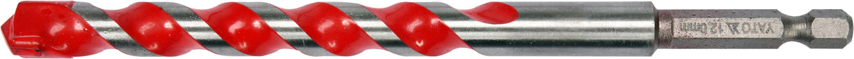 Grąžtas universalus su Hex 6.3 mm (1/4") galu | 12.0 mm (YT-44787)
