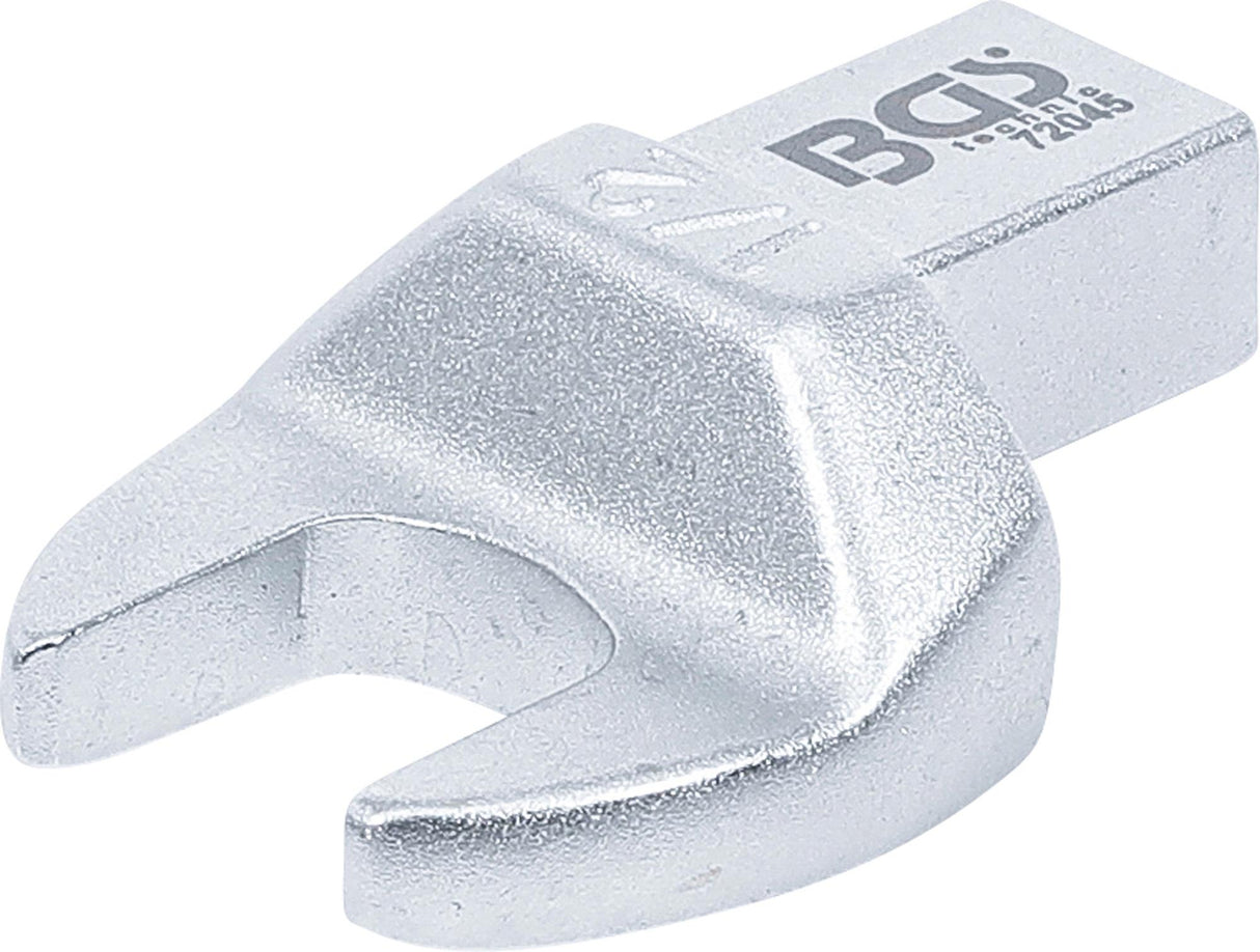 Открытый вставной рожковый ключ | 1/2" | квадрат 9 x 12 mm
