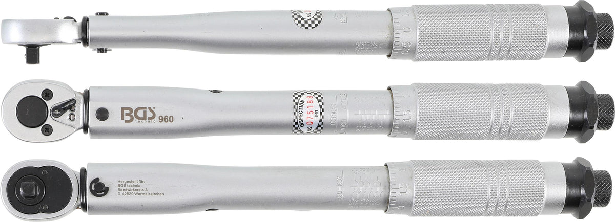TORQUE WRENCH | 6.3 MM (1/4") | 5 - 25 NM (960)
