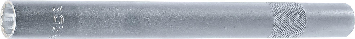 Galvutė žvakėms 12 kampų | ypač ilga | 10 mm (3/8") | 18 mm (2449)