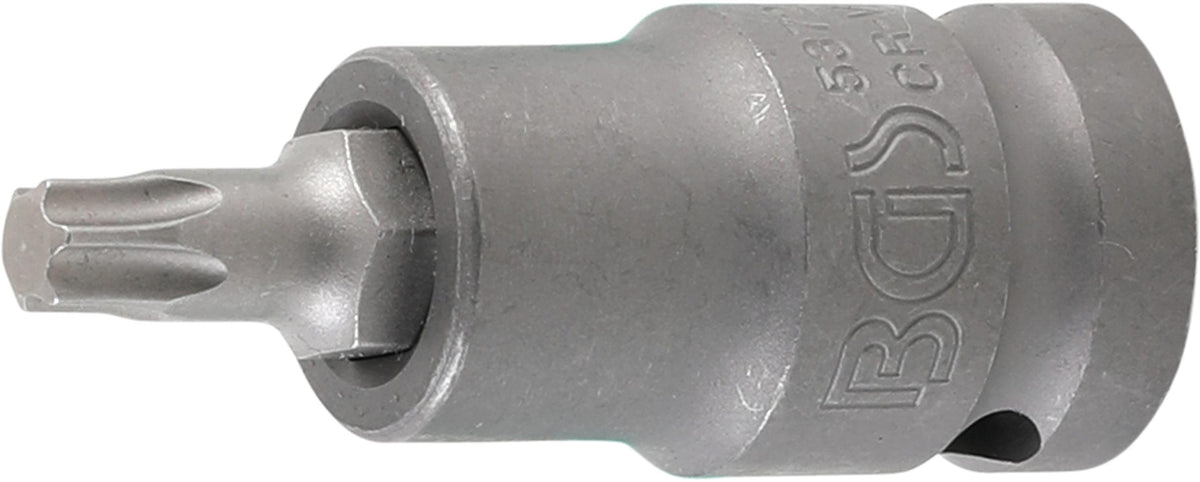 IMPACT BIT SOCKET | LENGTH 55 MM | 12.5 MM (1/2") DRIVE | T-STAR (FOR TORX) T40 (5372)