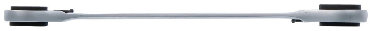 REVERSIBLE RATCHETING RING SPANNERS | DOUBLE-SIDED WITH REVERSING LEVER | 3 PCS | 4-IN-1 | 8 - 19 MM (74718)