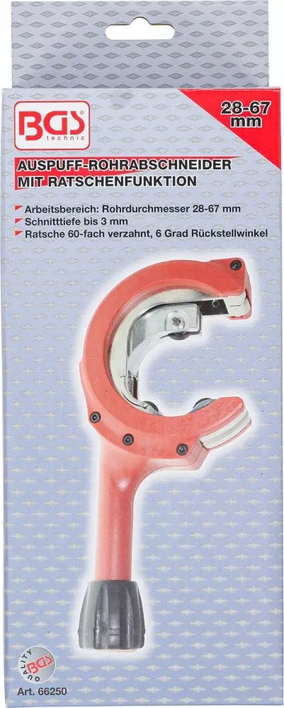 Duslintuvo pjoviklis terkšlinis | 28 - 67 mm (66250)