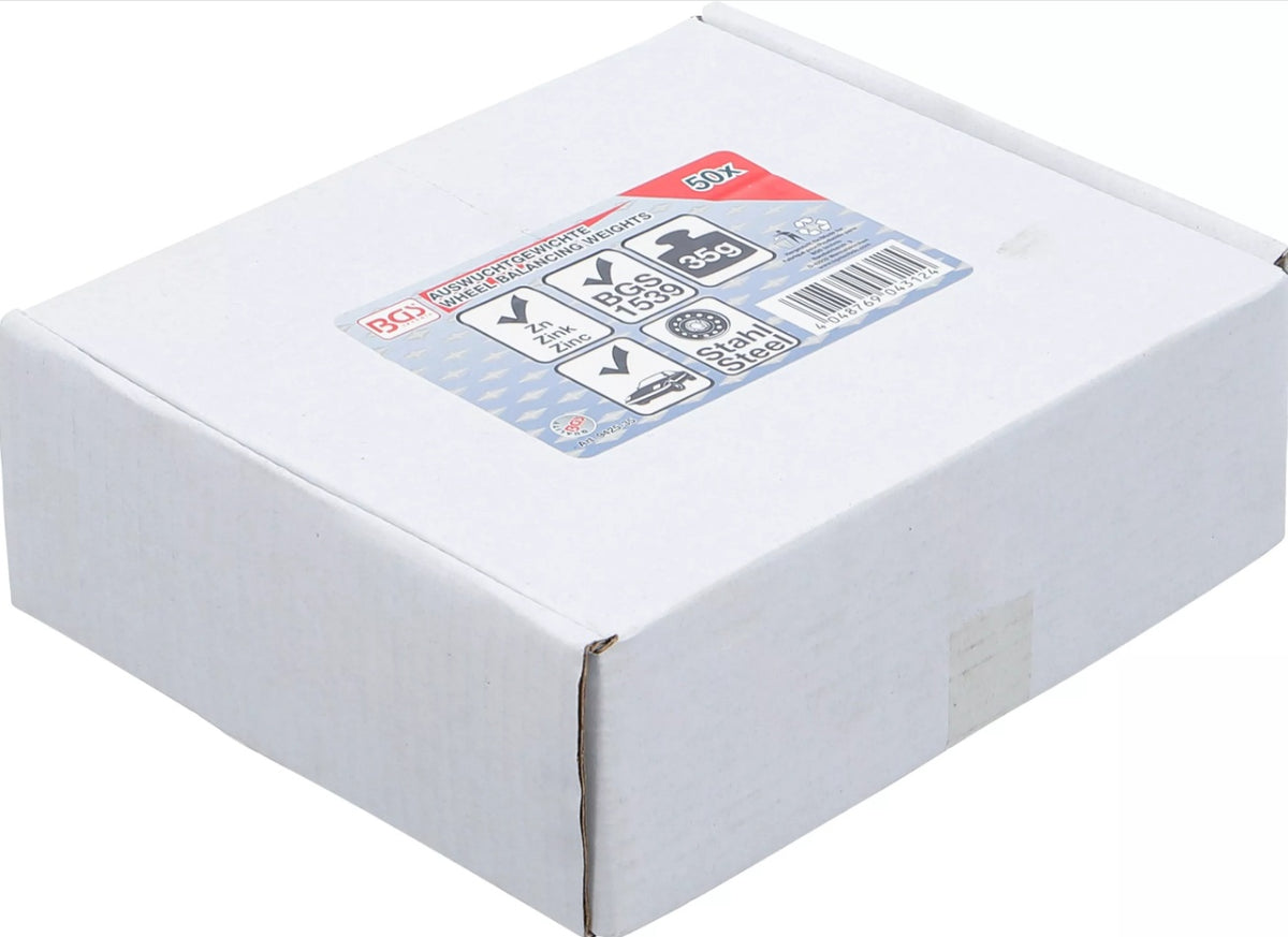 Svareliai balansavimui | Medžiaga: cinkas | 35 g | 50 vnt. (9425-35)