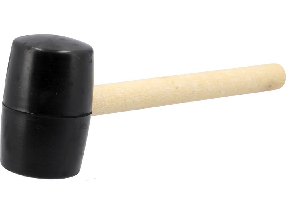 Guminis plaktukas medine rankena 720g/70mm (33900)