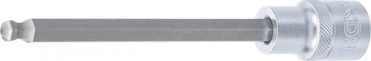 Antgalis įpresuotas į galvutę | ilgis 140 mm | 12,5 mm (1/2") | šešiakampis su šarnyru 7 mm (4258-7)