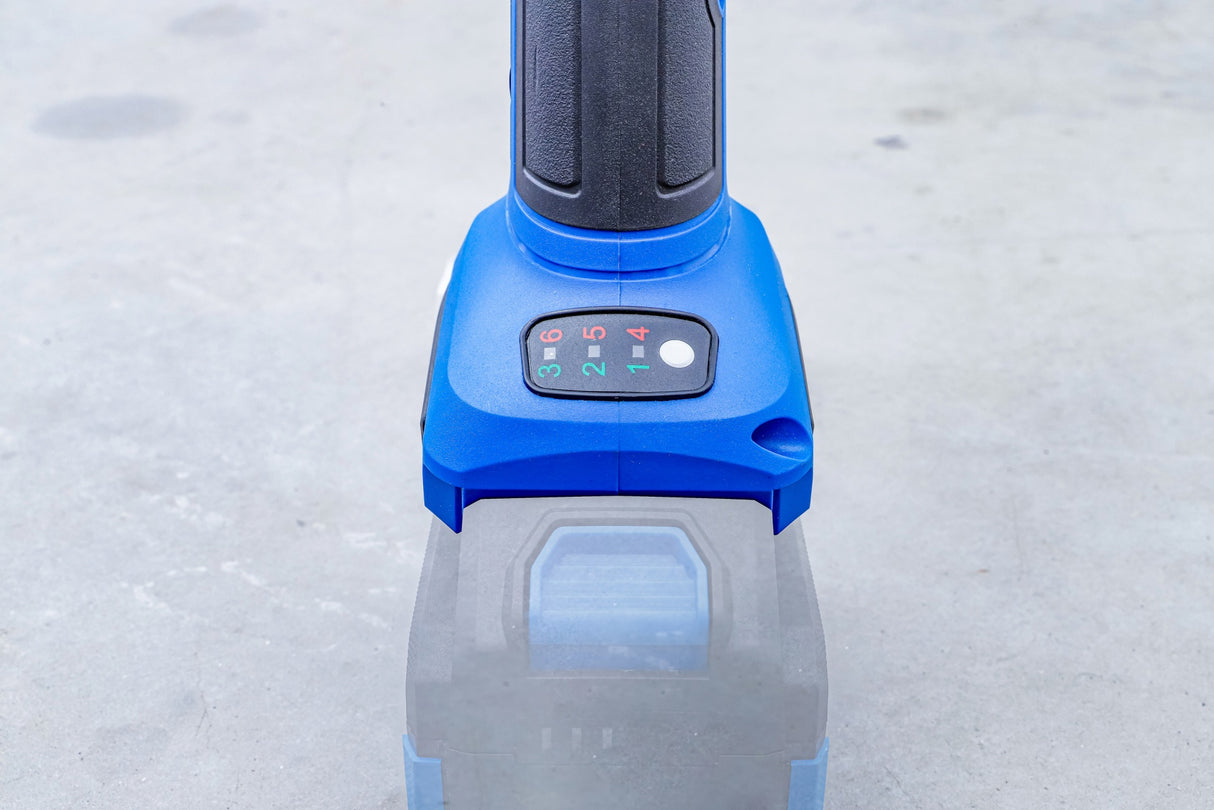 CORDLESS POLISHER AND GRINDER SET | BRUSHLESS | 18 V | WITH RECHARGEABLE BATTERY AND QUICK CHARGER (7395)