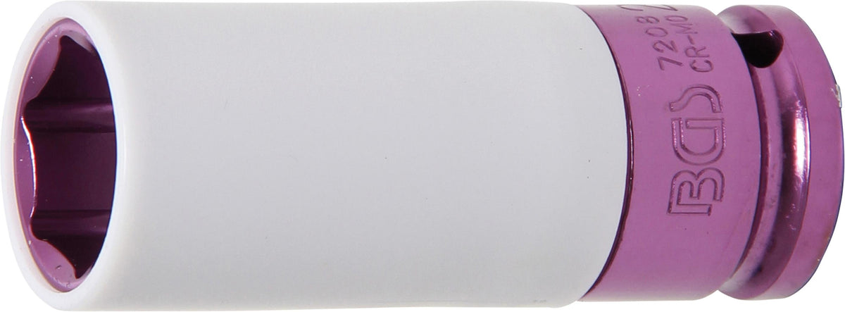 PROTECTIVE IMPACT SOCKET | 12.5 MM (1/2") DRIVE | 22 MM (7208)
