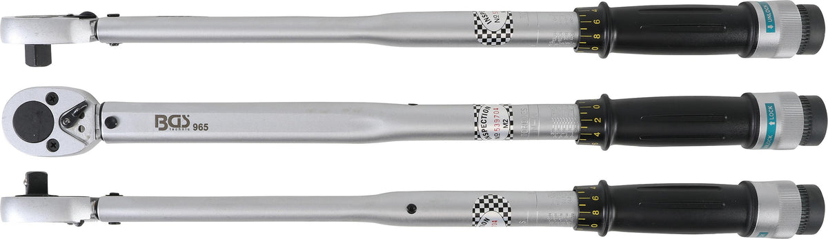 Dinamometrinis raktas | "Workshop" | 12.5 mm (1/2") | 42 - 210 Nm (965)