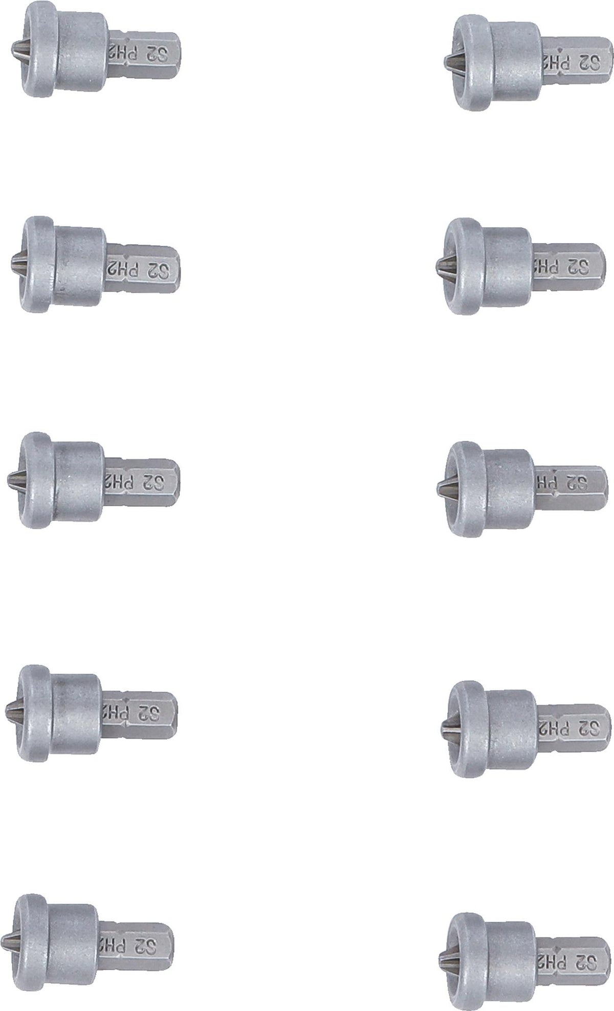 Antgaliai / ribotuvai | gipso plokštėms | 6.3 mm (1/4") | Kryžminiai PH 2 | 10 vnt. (50408)