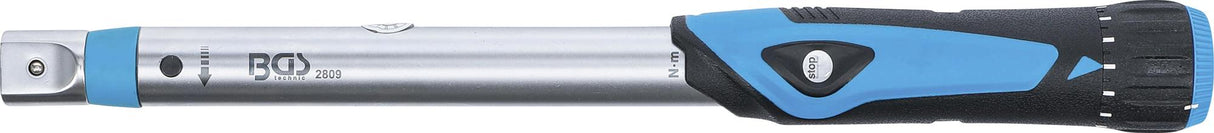 Dinamometras | 9 x 12 mm įstatomiems įrankiams | 10 - 50 Nm (2809)