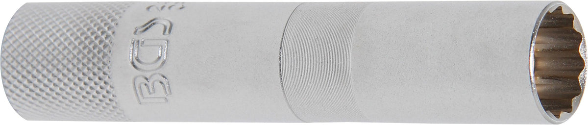 Galvutė žvakėms su magnetu, 12 kampų, ilga | 10 mm (3/8") | 14 mm (2446)