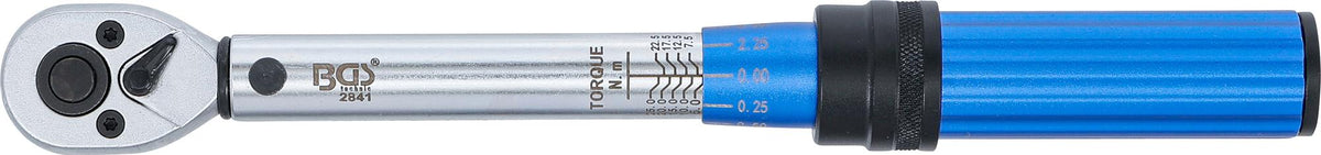 Dinamometrinis raktas | 10 mm (3/8") | 5 - 25 Nm (2841)