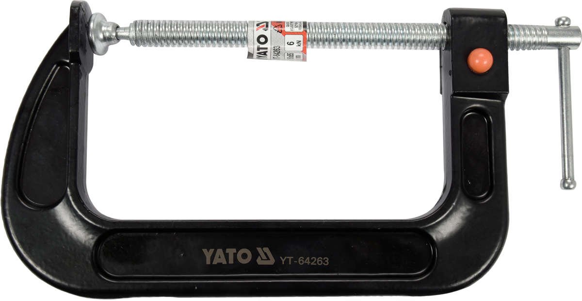 QUICK RELEASE C CLAMP 150X85 MM 6"X 3" (YT-64263)