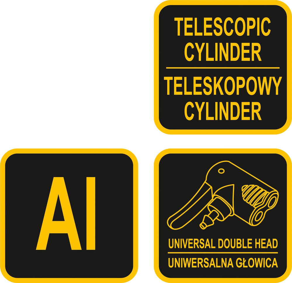Pompa dviračiui teleskopinė dvigubu cilindru (82031)