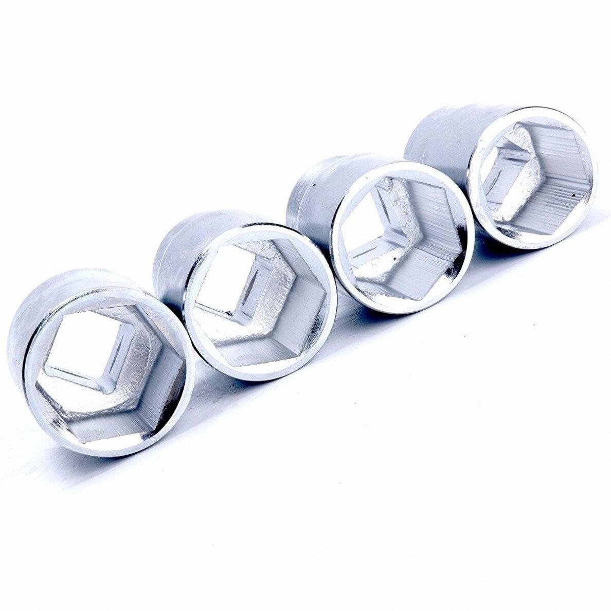 Galvučių komplektas 12 kampų | metalinė dėžė | 20 mm (3/4") | 15 vnt. (SK780578)