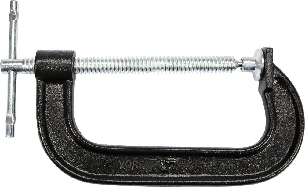 Струбцина с винтом C-типа | 5" | 125 mm