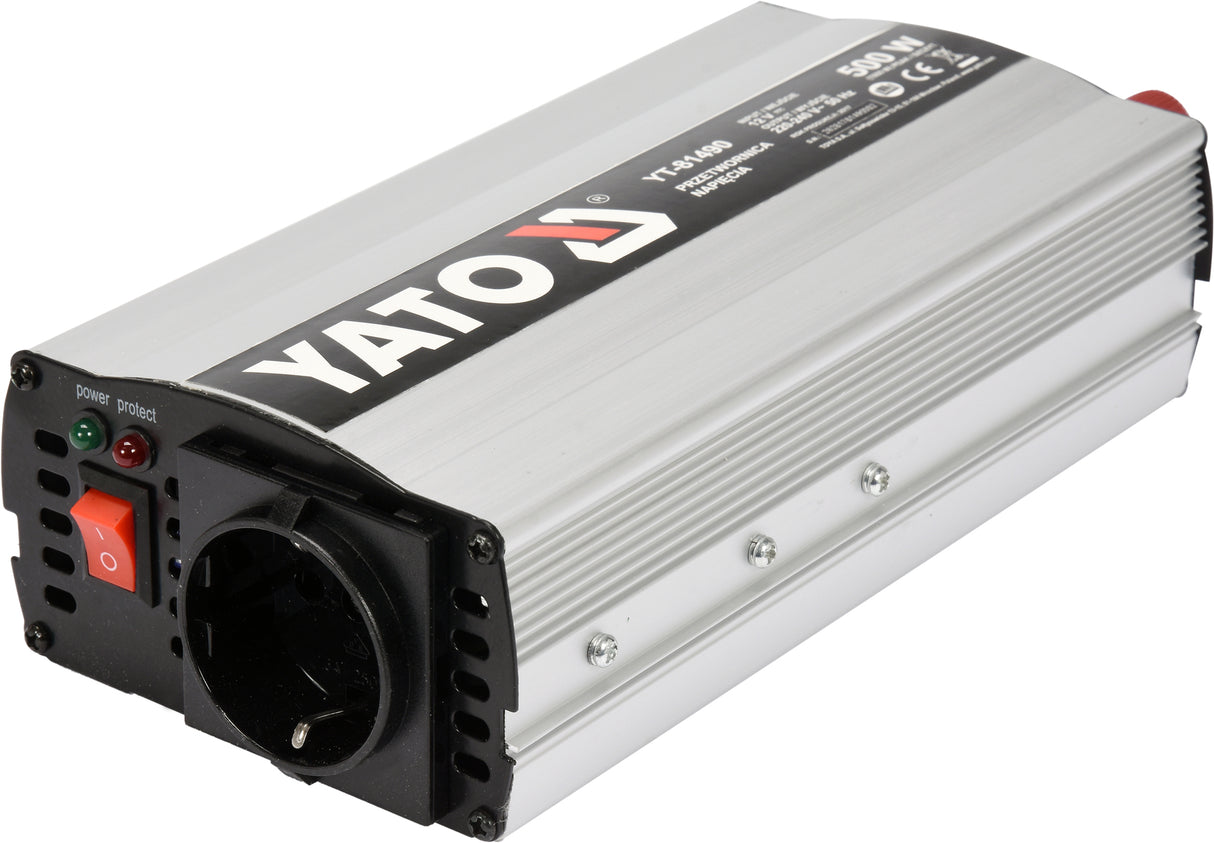 Automobilinis įtampos inverteris | 12/230V 500W (YT-81490)