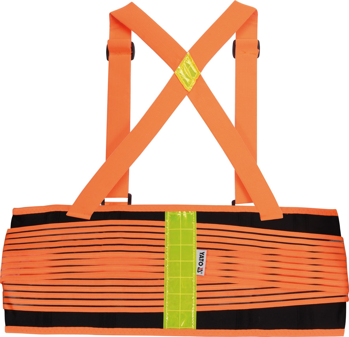HIGH VISIBILITY BACK SUPPORT BELT,ORANGE (YT-74241)