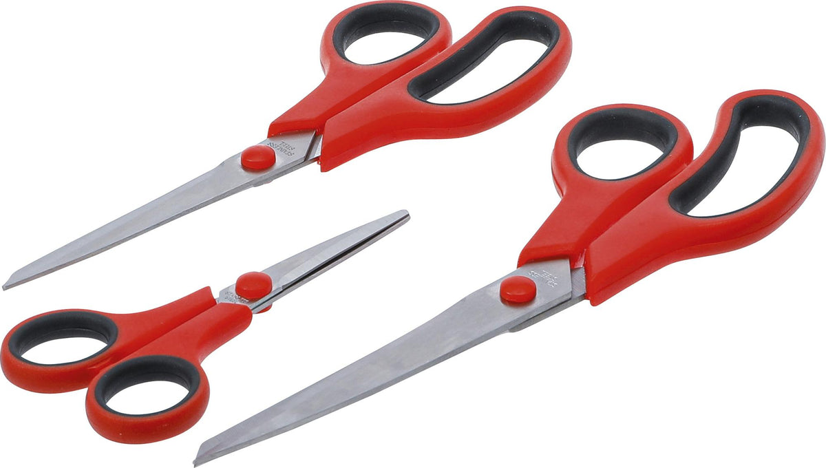 STAINLESS SCISSORS SET | 3 PCS. (7961)